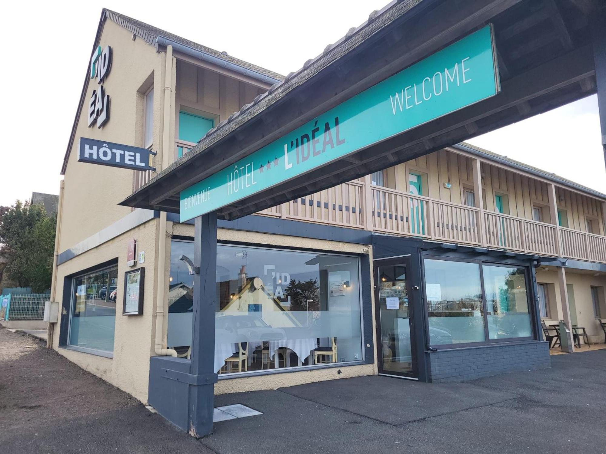 Hotel L'Ideal Le Mountbatten Arromanches-les-Bains Luaran gambar